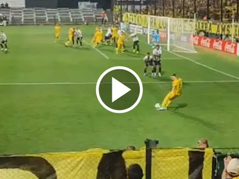 Video: el impresionante golazo de Leo Fernández en Peñarol