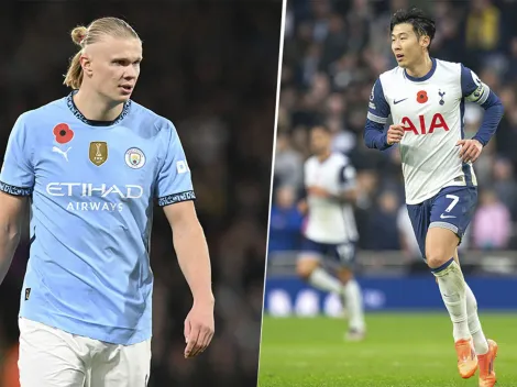 Manchester City vs. Tottenham: las alineaciones del partido