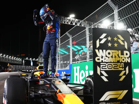 Max Verstappen se coronó campeón de la F1 en el GP de Las Vegas