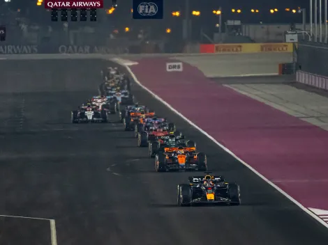 La parrilla de salida de la carrera Sprint del GP de Qatar