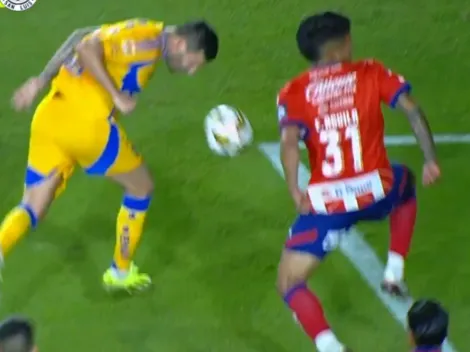 La polémica jugada que todo Tigres reclama ante Atlético San Luis