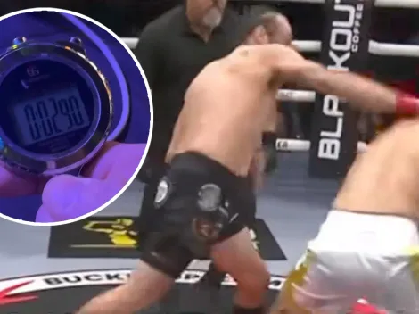 Este es el nocaut más rápido de la historia del deporte