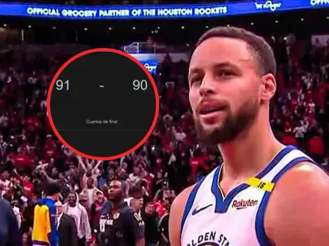 Video: Así reaccionó Curry a la derrota que los eliminó de la Copa NBA