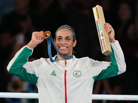 El premio que recibió la campeona olímpica Imane Khelif como atleta femenina