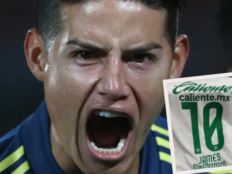 ¡Todo listo! En León se ilusionan con la llegada de James Rodríguez y ya hay playeras con su nombre