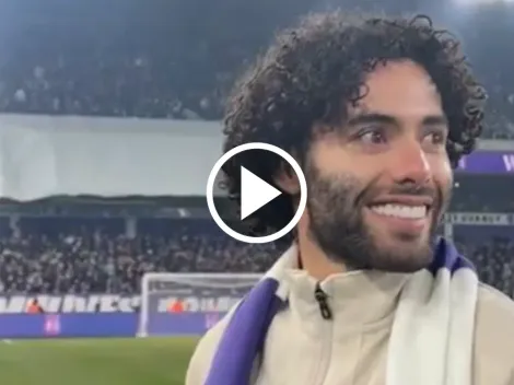 La emotiva bienvenida que recibió César Huerta en Anderlecht