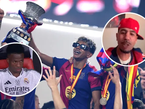 ¡Polémico! El padre de Lamine Yamal se burló de Vinicius tras la Supercopa