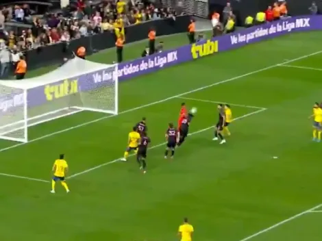 Tras un insólito blooper del portero del Inter Miami, América pasa a ganar el partido