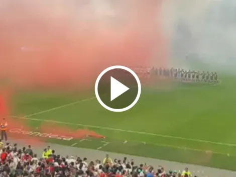 VIDEO: aficionados de River Plate silbaron el himno mexicano