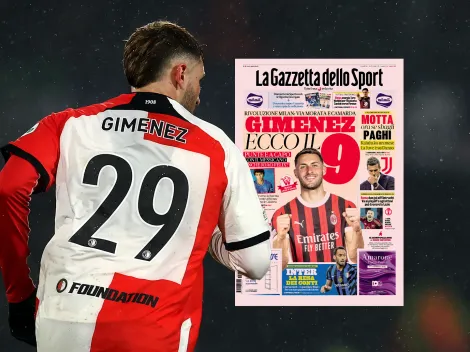 La reacción de la prensa italiana a la inminente llegada de Santi Giménez al Milan