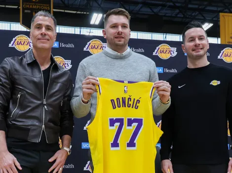 ¿Por qué Luka Doncic lleva el 77 en su camiseta de Los Angeles Lakers?