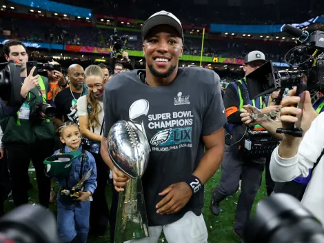 Saquon Barkley lanza un desafío a Hurts y Eagles tras frenar la racha de Super Bowls de Mahomes