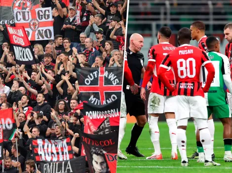 Los aficionados destrozaron a un compañero de Santiago Giménez tras la eliminación del Milan
