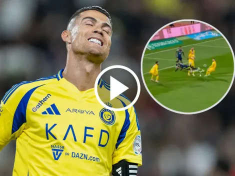 VIDEO: el papelón de Cristiano Ronaldo en la caída de Al-Nassr ante Al-Orobah