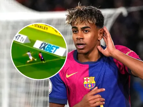 La espectacular jugada de Lamine Yamal para el primer gol de Barcelona vs. Real Sociedad