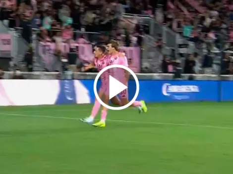 Sin Messi... gol de otro argentino: Tadeo Allende abre la cuenta para Inter Miami