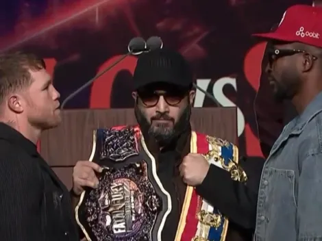 Canelo Álvarez y William Scull cara a cara por primera vez