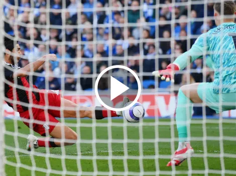 ¡De zurda! El gol de Raúl Jiménez en Brighton vs. Fulham