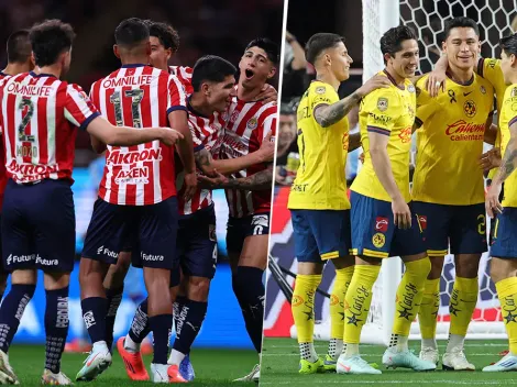 Las alineaciones de Chivas vs. América por el Clausura 2025