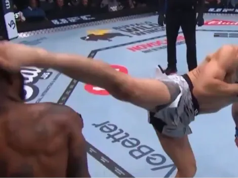Mauricio Ruffy durmió a King Green con una brutal patada a la cabeza en UFC 313