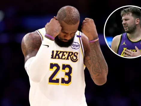 Golpe duro para Luka Doncic: LeBron James y la noticia que preocupa a los Lakers