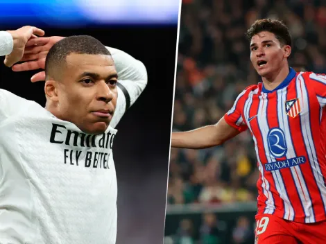 Mbappé gana 32 millones en Real Madrid y esto da Atlético Madrid a Julián Álvarez