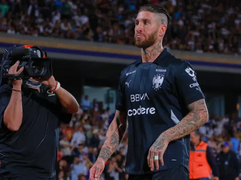 La humorada de Sergio Ramos tras recibir su primera expulsión en Rayados