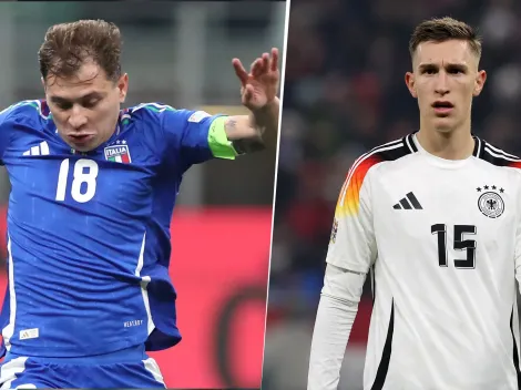 Las alineaciones de Italia vs. Alemania por la UEFA Nations League
