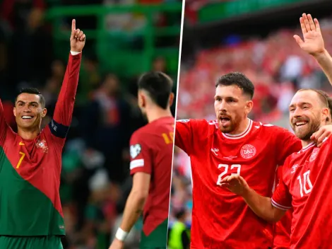 Las alineaciones de Dinamarca vs. Portugal por los Cuartos de Final de la Nations League