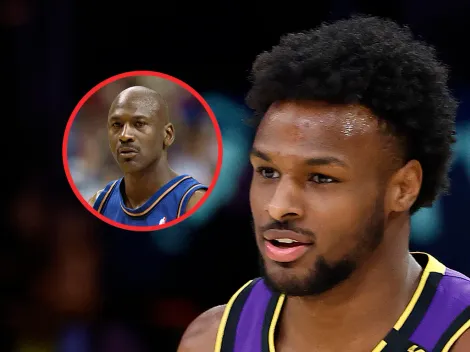 El hijo de LeBron le responde al seguidor más popular de Jordan