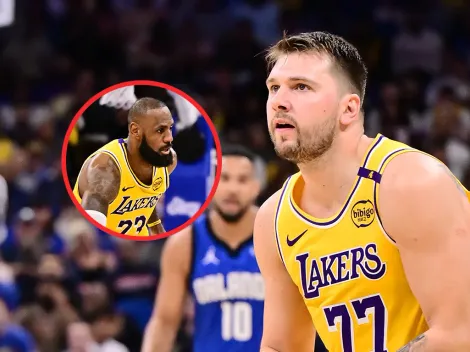 Doncic advierte a LeBron por la tercera derrota consecutiva de Lakers