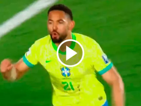 VIDEO: el gol de Matheus Cunha para el 1-2 de Brasil ante Argentina