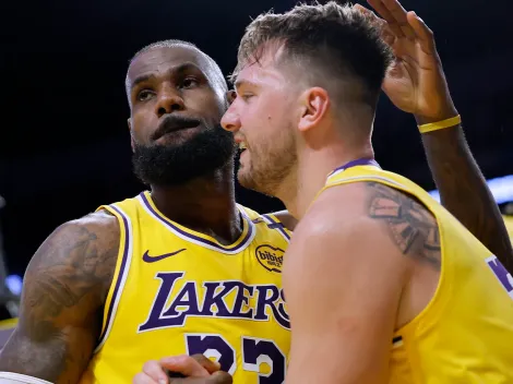 LeBron James reveló qué es lo que más le gusta de jugar con Luka Doncic