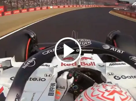 El 'on board' de la magistral vuelta de Max Verstappen para conseguir la pole en el GP de Japón 2025
