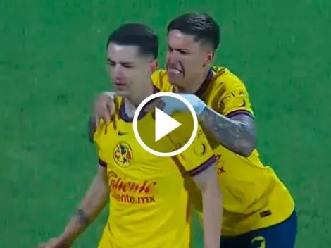 ¡Apareció el mago! El golazo de Álvaro Fidalgo para el 1-1 de América ante Cruz Azul