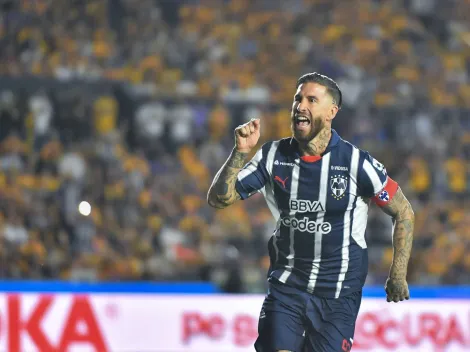 La reacción de Sergio Ramos tras la derrota de Rayados en el clásico regio