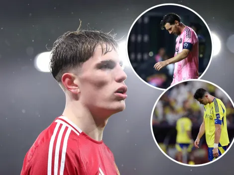 Ignoró a Lionel Messi: y CR7 el mejor futbolista del mundo según Alejandro Garnacho