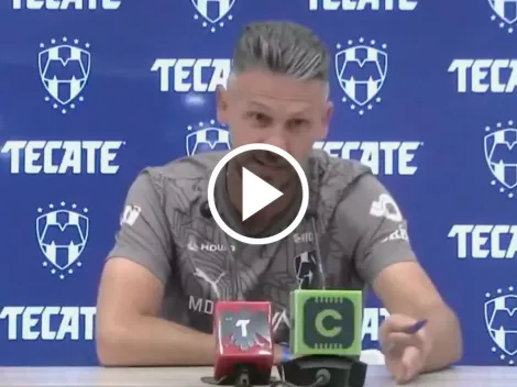 Demichelis cruzó a un reportero en rueda de prensa: "Decime tu nombre y DNI"