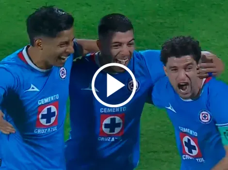 ¡El gol de la clasificación! Ángel Sepúlveda anotó el 1-0 de Cruz Azul ante Tigres