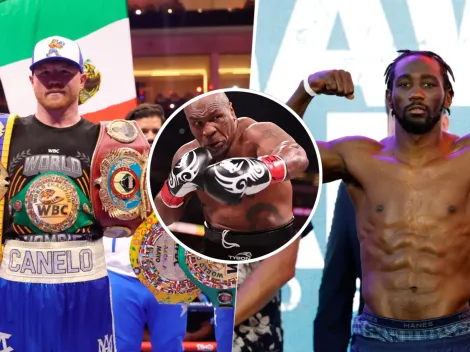 Así reaccionó Mike Tyson antes de que se hiciera oficial Canelo Álvarez vs. Crawford