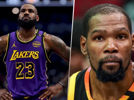 LeBron James tiene una fortuna de 1,8 billones y la que acumuló Kevin Durant