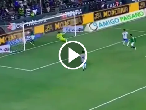 ¡Blooper de Mier y León sueña! El descuento de Santos para el 1-2 ante Cruz Azul