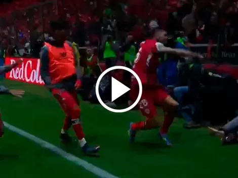 ¡Apareció el portugués! El gol de Paulinho para el 2-1 de Toluca ante Rayados