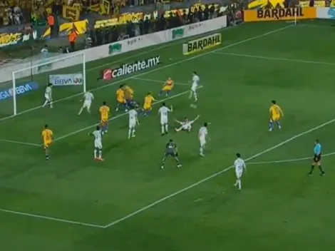 La polémica del gol de la clasificación de Tigres UANL ante Necaxa por el Clausura 2025