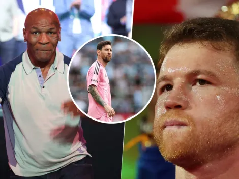 El día que Mike Tyson defendió a Messi con una amenaza brutal a Canelo Álvarez