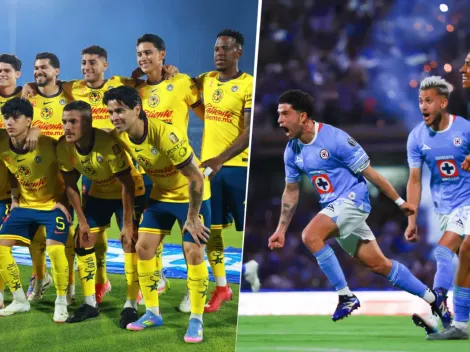 Las alineaciones de América vs. Cruz Azul por la semifinal de la Liguilla