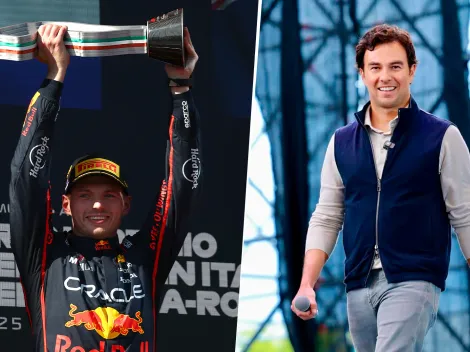 Esto hacía Checo Pérez mientras Max Verstappen ganaba el GP de Imola