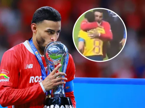 El gesto de grandeza de Vega con Álvaro Fidalgo luego de ser campeón con Toluca