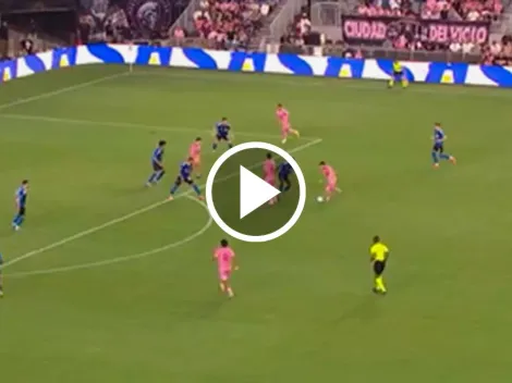 ¡Siempre el mismo gol! Lionel Messi la clavó para el 1-0 de Inter Miami ante Montreal