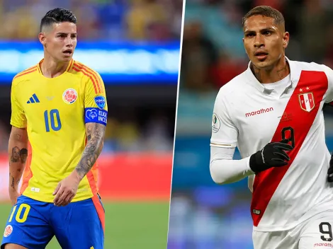 ¿Juega James Rodríguez? Las alineaciones de Colombia vs. Perú
